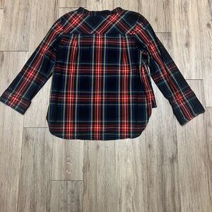 J. Crew Multicolor Plaid Shirt